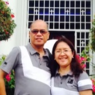 Fely at Benjie Santiago