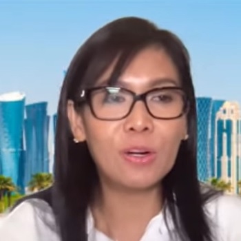 Ruth Astley - Nurse sa Qatar